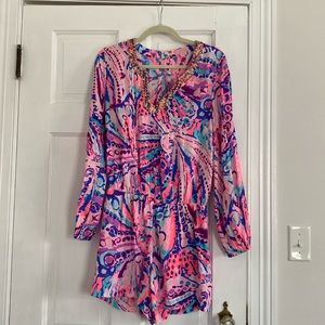 Lilly Pulitzer size M jeweled romper